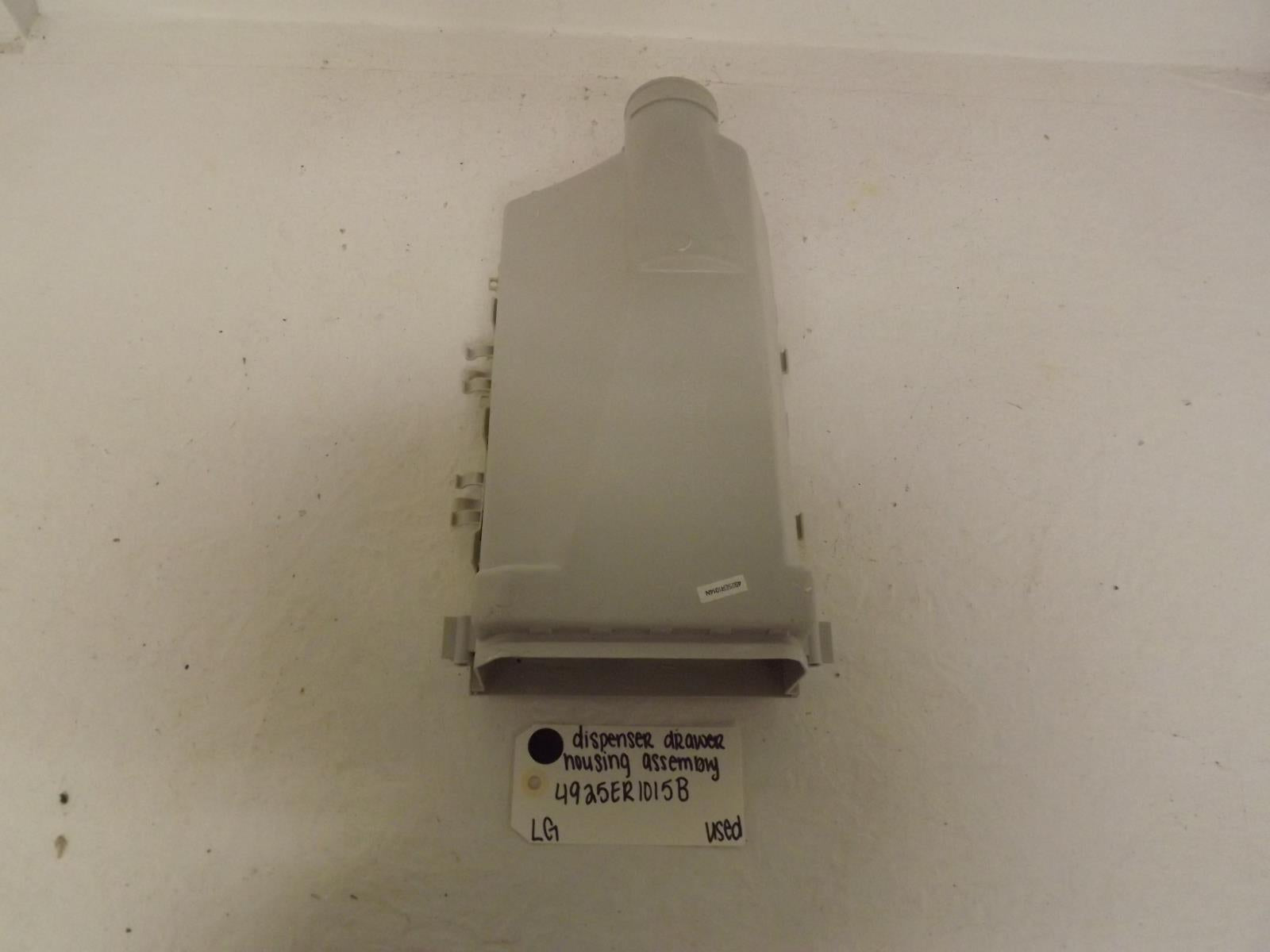 LG Washer 4925ER1015B Dispenser Drawer Housing Used LG Washer 4925ER1015B Dispenser Drawer Housing Used